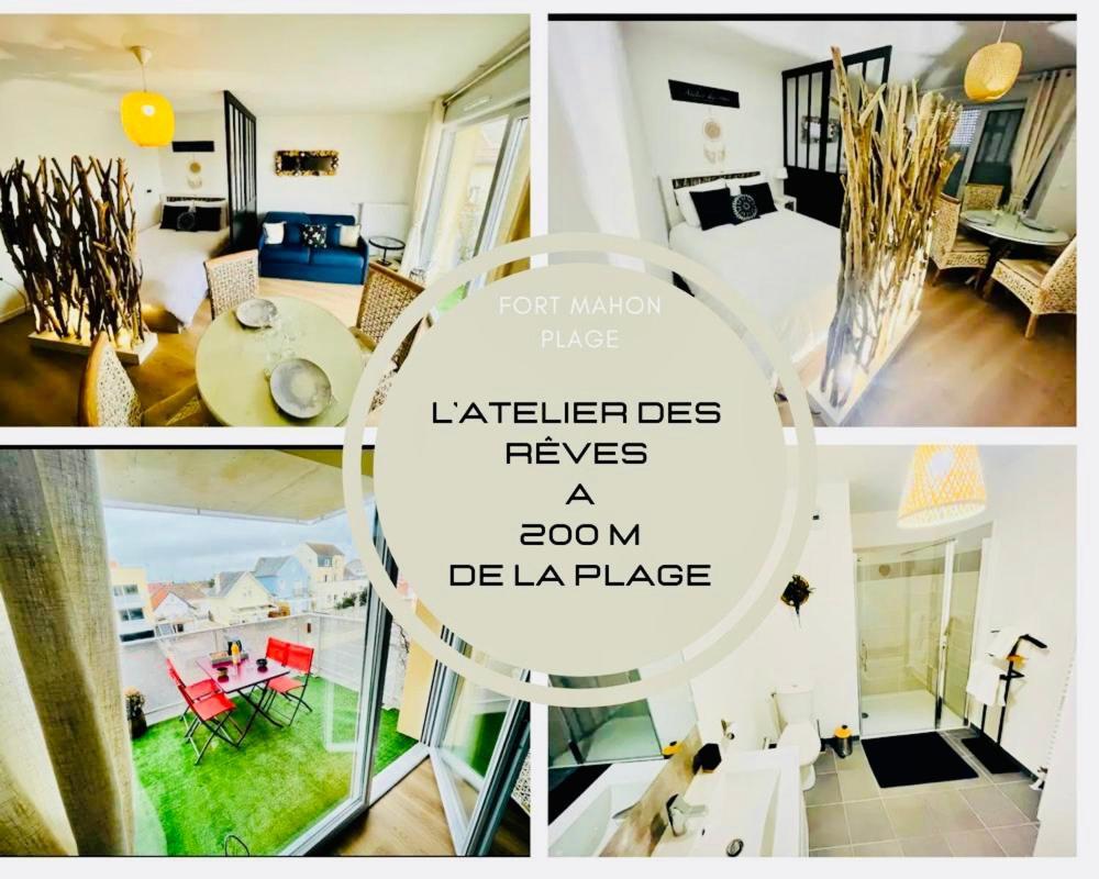 L'Atelier Des Reves A 200 M De La Plage 福尔马翁普拉日 外观 照片